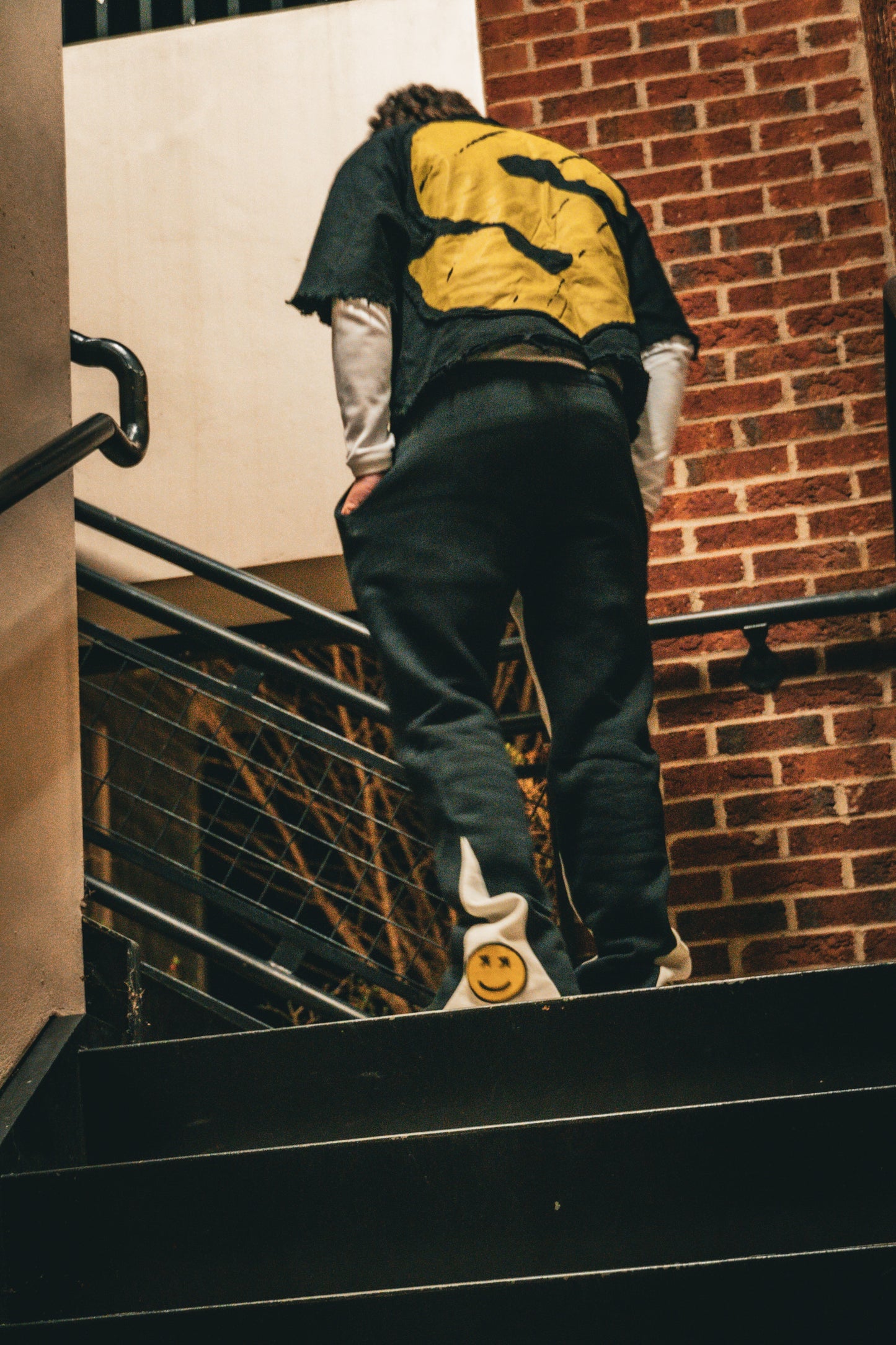 Boarding pass cropped tee