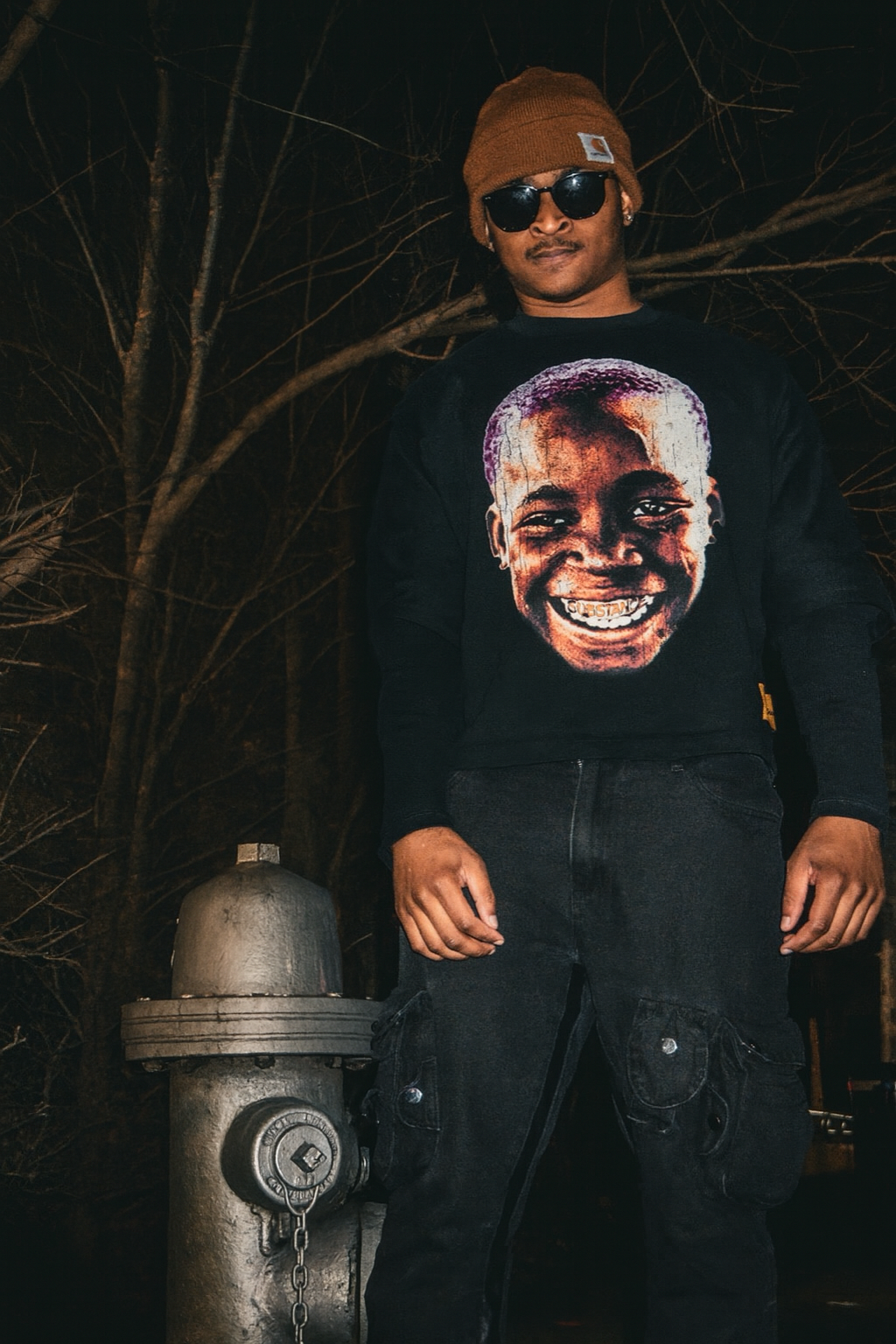 "Be the brand" cropped Tee