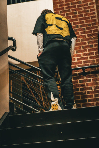 Boarding pass cropped tee