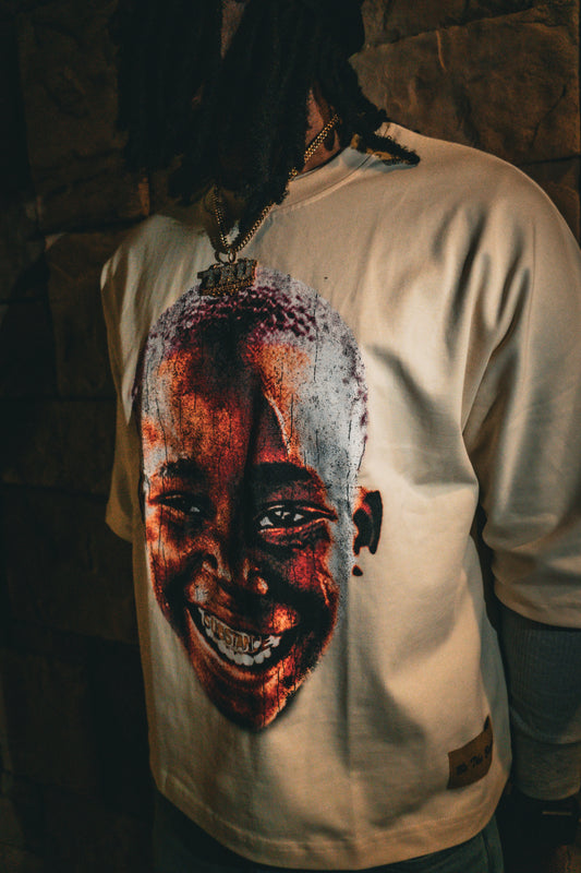 "Be The Brand" cropped tee