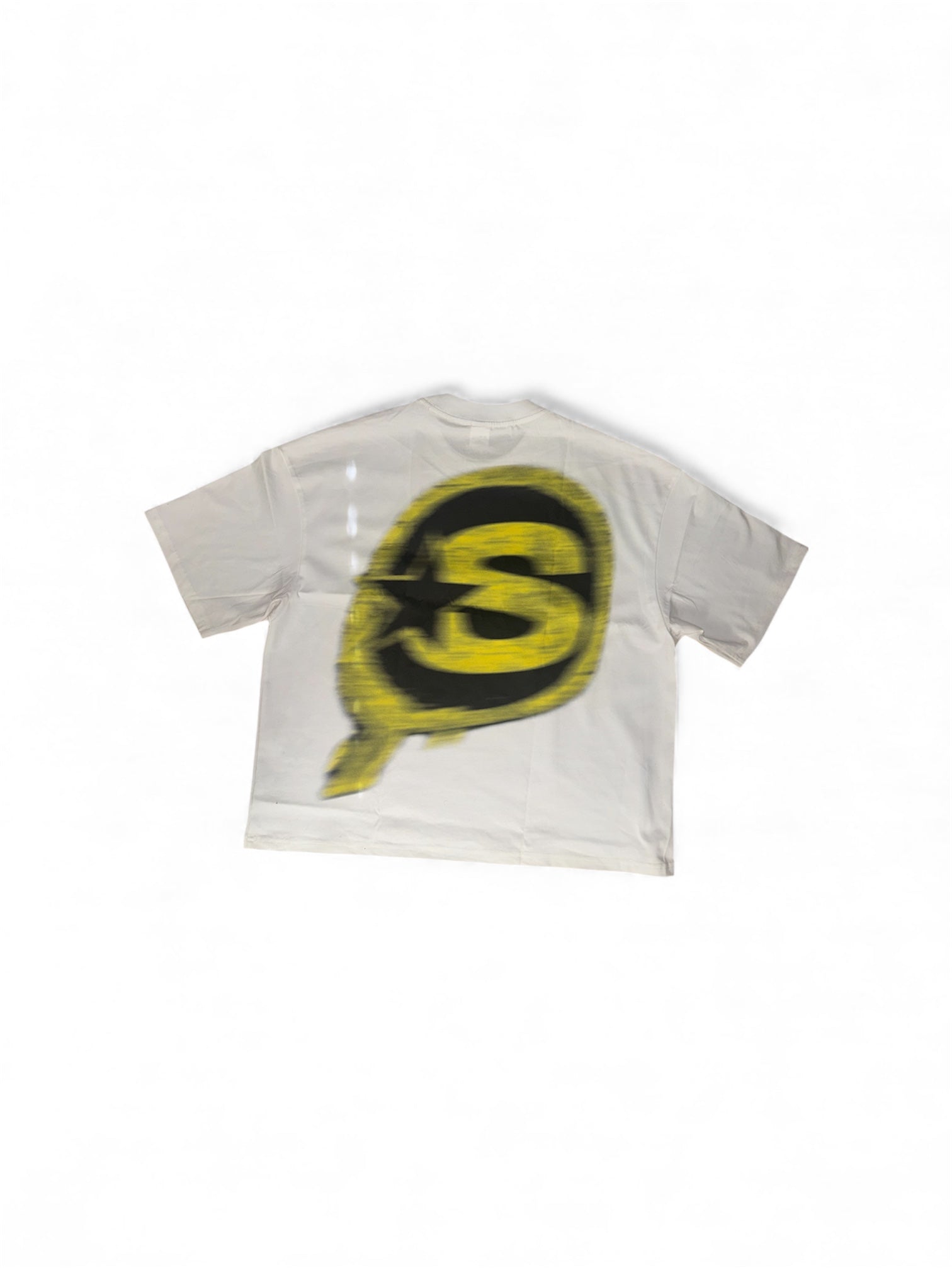 Yellow substance letter tee